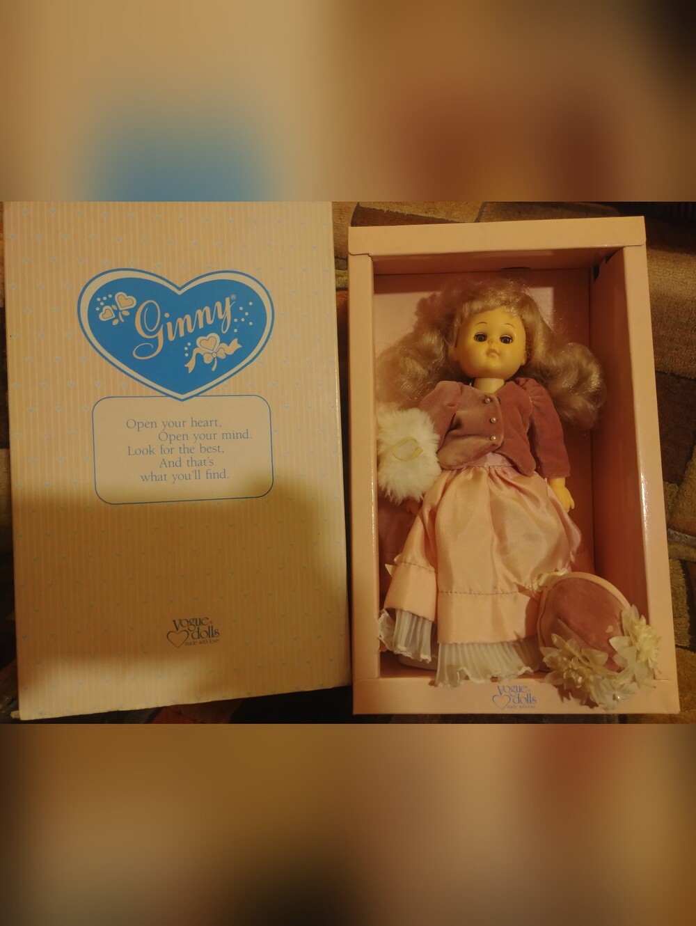 Ginny Doll "Debutant" #71-3690 Vogue 1988 Vinyl Vintage